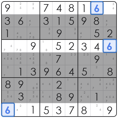tricks to solve sudoku